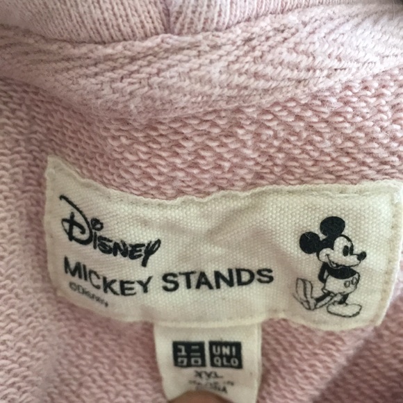UNIGLO DISNEY MINNIE PINK OVERSIZE HOODY DRESS - Picture 7 of 8